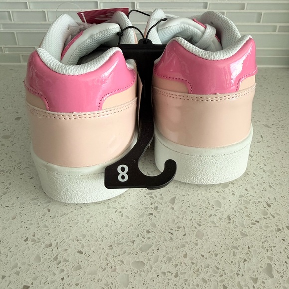 Women's Barbie by Mattel Pink Casual Court Sneaker, Whole Sizes 8, Regular W NWT - Picture 6 of 16